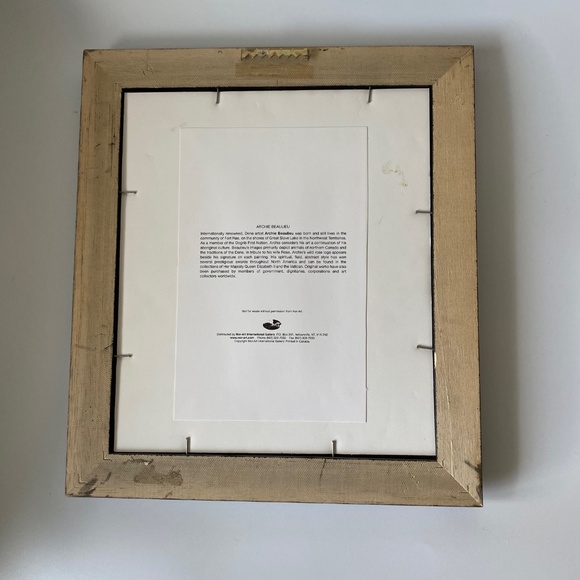 Archie Beaulieu "MOTHER of the NORTH” Vintage Framed Print - Picture 5 of 9